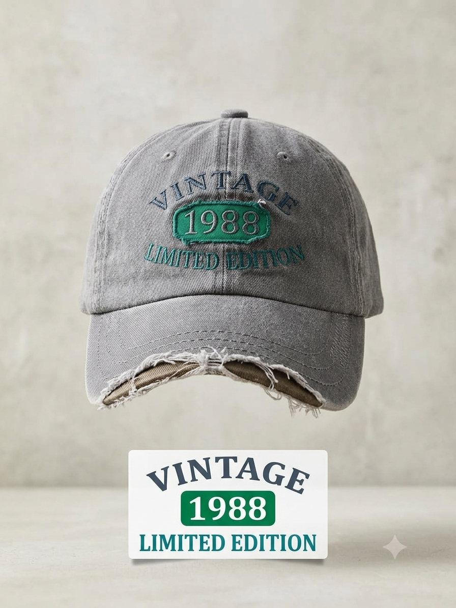 Limited edition vintage hat